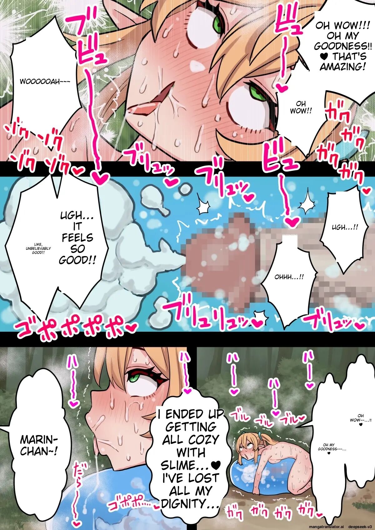 Cumming With A Big Dick Feels Really Good! A Story About A Short Futanari Hobbit Girl With An Uncircumcised Dick Turning Into A Sex Monster Because Of A Cock Ring! Chapter 1000 Page 24